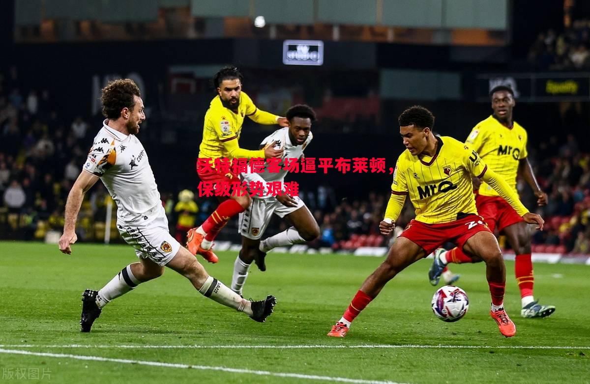 沃特福德客场逼平布莱顿，保级形势艰难